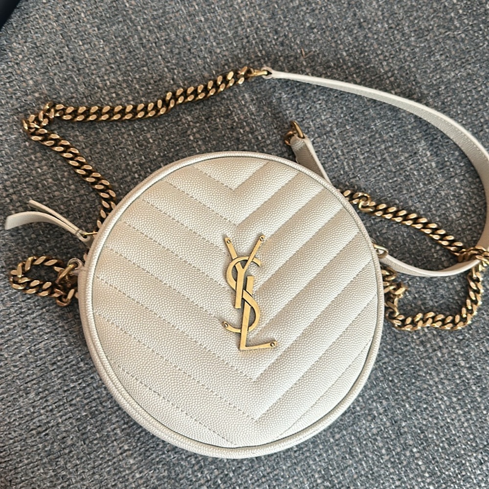 YSL round bag